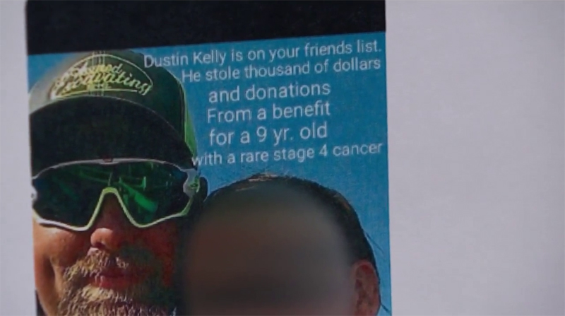 Screencap: CBS. The “meemee” in question.